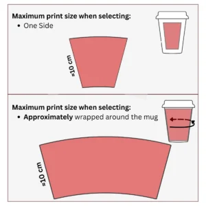 Custom Print Area - Travel Mug 350ml